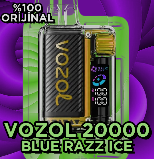 Vozol 20000 Blue Razz Ice Satın Al